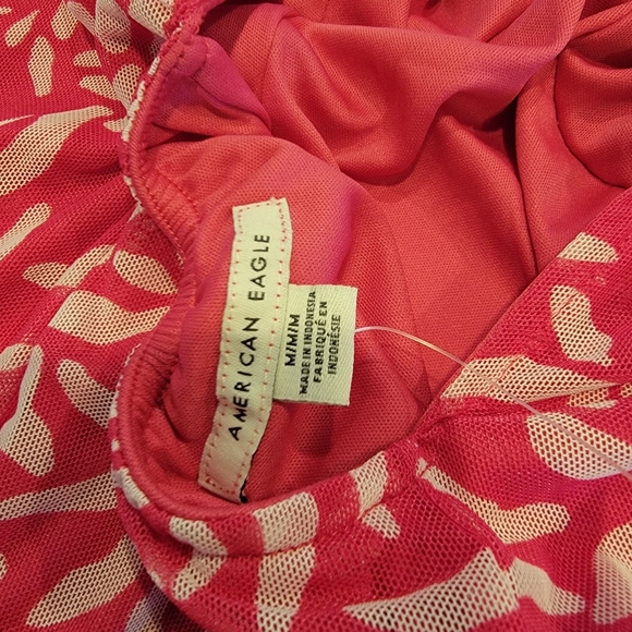 American Eagle Sun Dress Hot Pink Size Medium NWT! - Picture 12 of 12